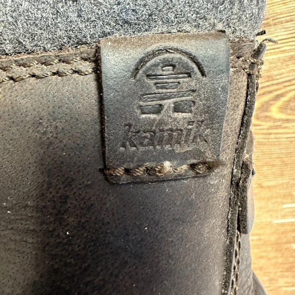 Kamik Tyson G Winter Boots Mens SZ 10 Waterproof Leather Snow Insulated Gorpcore